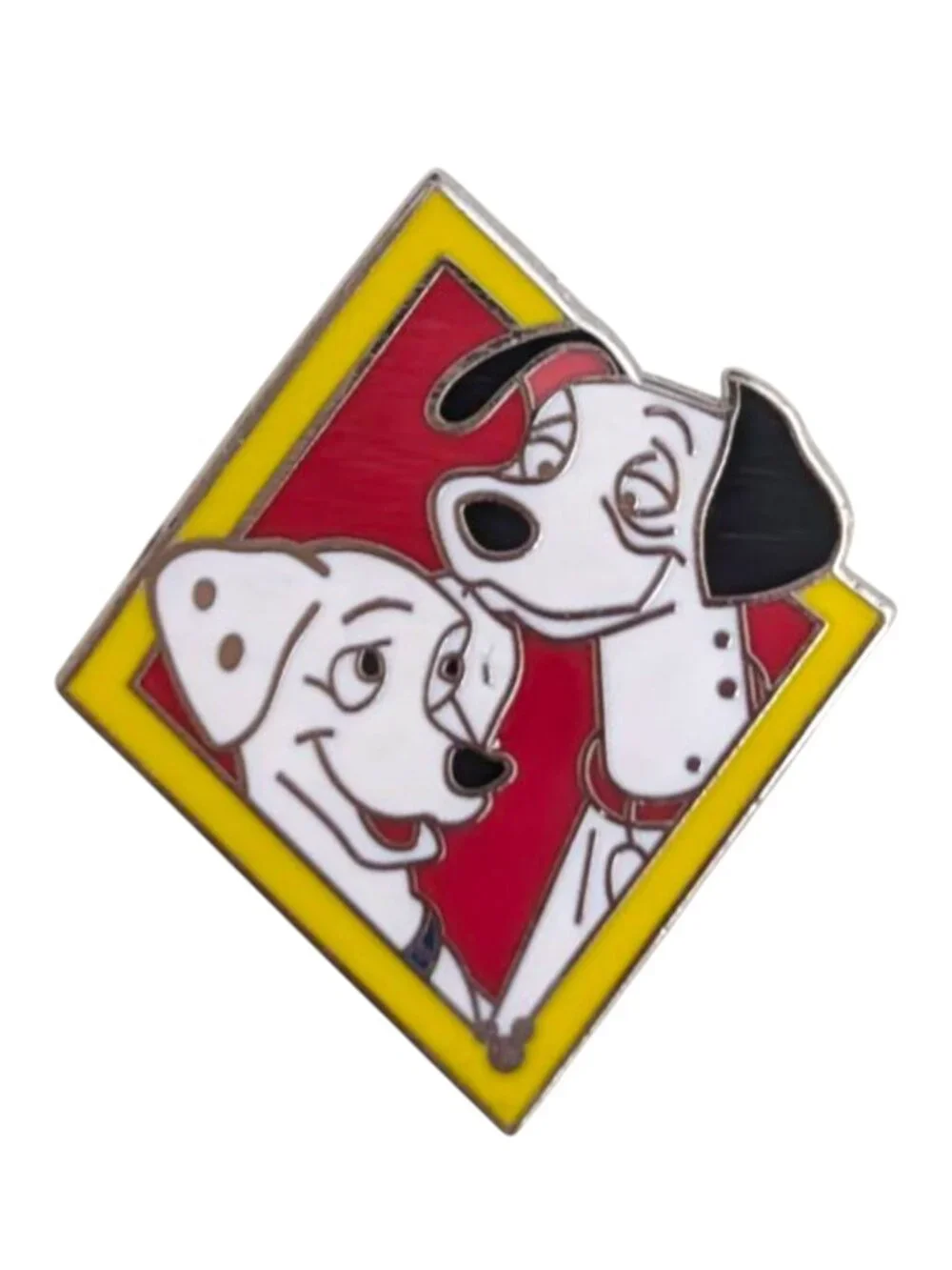 101 Dalmatians Vintage Disney Pin: Classic Perdita and Pongo